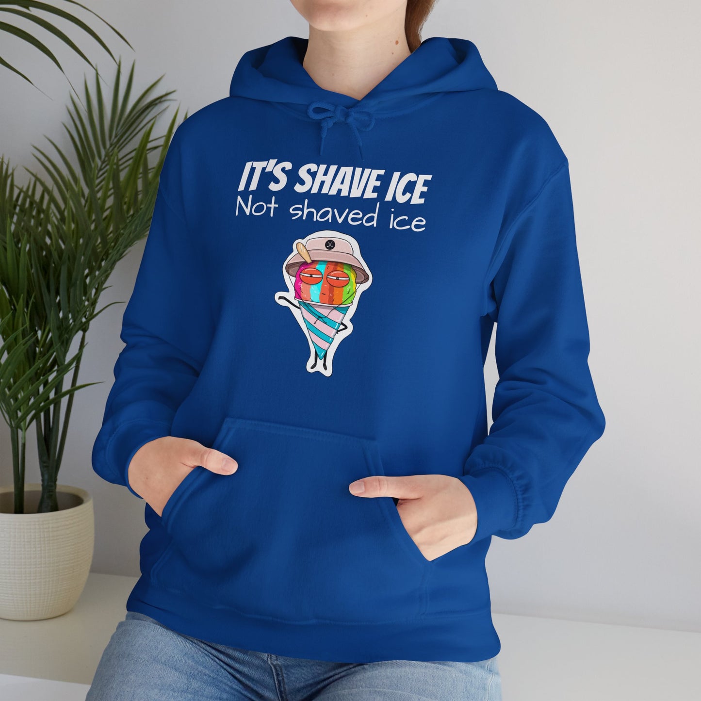 Hoodie | It's Shave Ice Not Shaved Ice